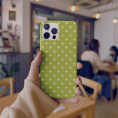 Dotty Delight Green iPhone Hoesje
