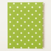 Dotty Delight Green Planner (Achterkant)