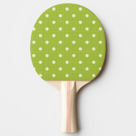 Dotty Delight Green Tafeltennisbatje (Voorkant)
