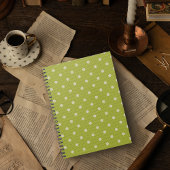 Dotty Delight Groene foto Notitieboek