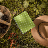 Dotty Delight Groene foto Notitieboek