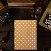 Dotty Delight Oranje foto Notitieboek