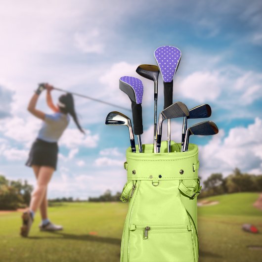Dotty Delight Paars Golfheadcover