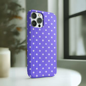  Dotty Delight Paars iPhone Hoesje