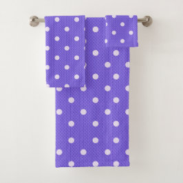 Dotty Delight paarse Bad Handdoek