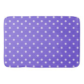 Dotty Delight Paarse Badmat (Voorkant)