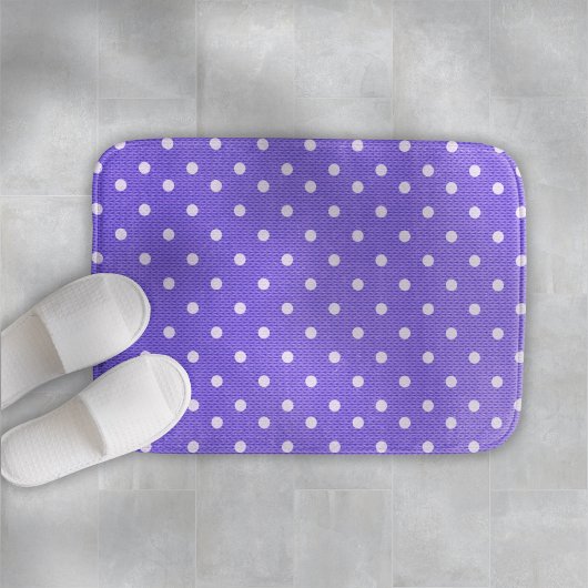 Dotty Delight Paarse Badmat