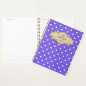 Dotty Delight Paarse Planner (Display)
