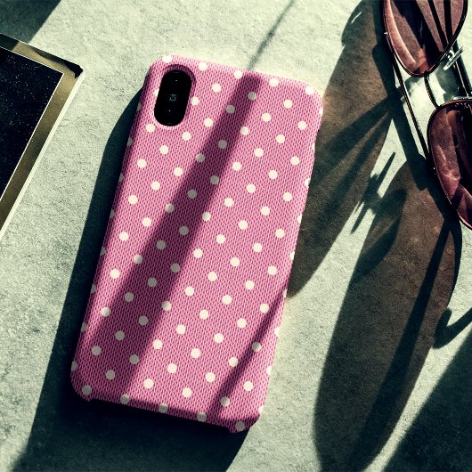 Dotty Delight Pink Case-Mate iPhone Case
