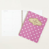 Dotty Delight Pink Planner (Display)
