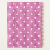 Dotty Delight Pink Planner (Achterkant)