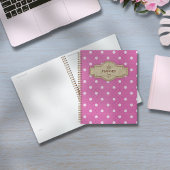 Dotty Delight Pink Planner