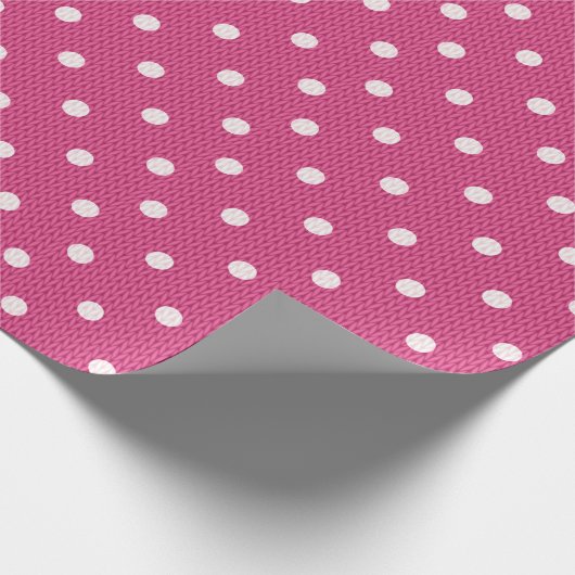 Dotty Delight Red Cadeaupapier (Hoek)