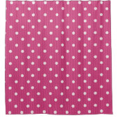 Dotty Delight Red Douchegordijn (Voorkant)