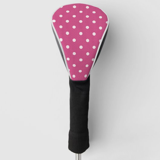 Dotty Delight Red Golfheadcover (Voorkant)
