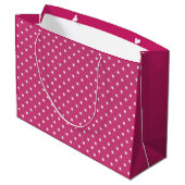 Dotty Delight Red Groot Cadeauzakje (Achterkant Gekanteld)