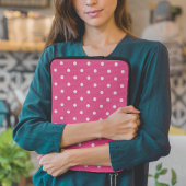 Dotty Delight Red Laptop Sleeve