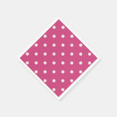 Dotty Delight Red Paper Servet (Hoek)