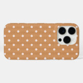 Dotty Delight Sinaasappel Case-Mate iPhone Case (Achterkant (horizontaal))