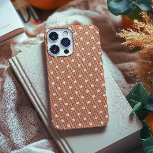Dotty Delight Sinaasappel iPhone 16 Pro Hoesje