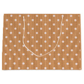 Dotty Delight Sinaasappel Groot Cadeauzakje (Voorkant)