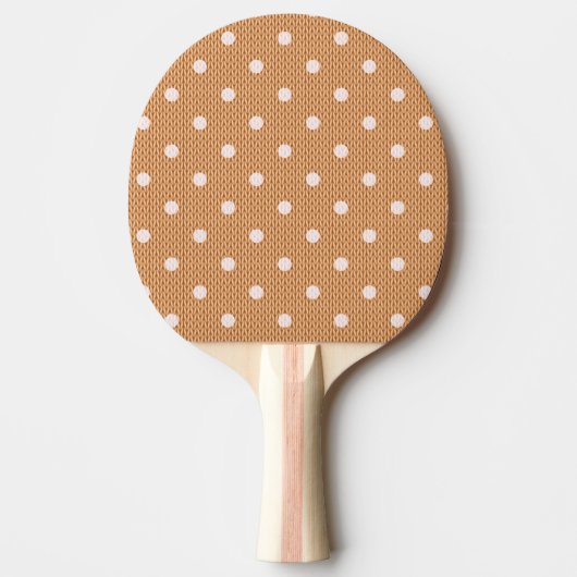Dotty Delight Sinaasappel Tafeltennisbatje (Voorkant)