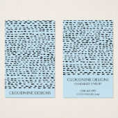 Dotty Earning Ketting Jewelry Display Card Visitekaartje (Voorkant /achterkant)