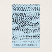 Dotty Earning Ketting Jewelry Display Card Visitekaartje (Voorkant)