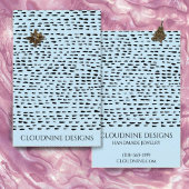 Dotty Earning Ketting Jewelry Display Card Visitekaartje