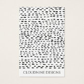 Dotty Earning Ketting Jewelry Display Card Visitekaartje (Voorkant)