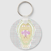 Dotty Egyptian Cobra Sleutelhanger (Voorkant)