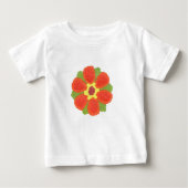 Dotty Flower Gerber katoen (Voorkant)