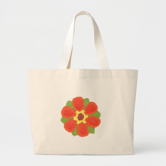 Dotty Flower Jumbo Tas (Voorkant)
