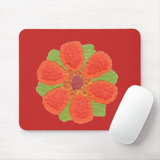 Dotty Flower Mouse Mat Muismat (Met muis)