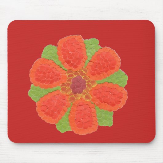 Dotty Flower Mouse Mat Muismat (Voorkant)