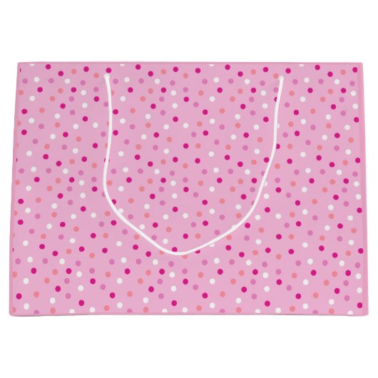 Dotty gift bag groot cadeauzakje (Voorkant)