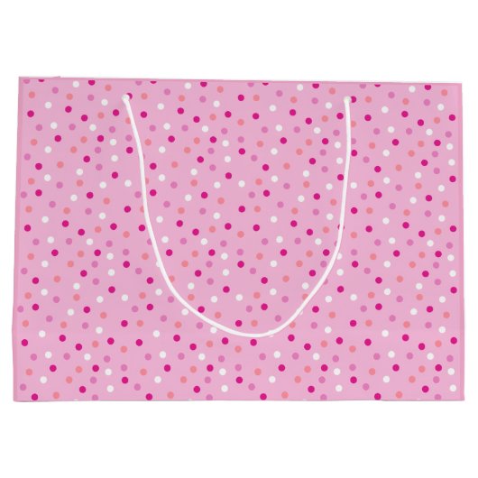 Dotty gift bag groot cadeauzakje (Achterkant)