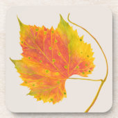 Dotty Herfst op een Onderzetter set (Voorkant)