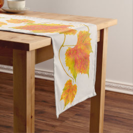 Dotty Herfst op een Table Runner Medium Tafelloper