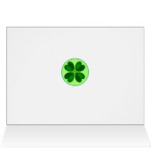 Dotty Lucky Shamrocks Kaart (Binnen Horizontaal (Boven))