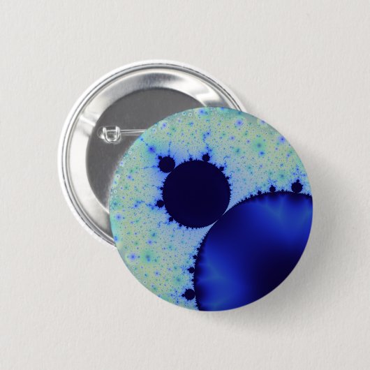 Dotty Mandelbrot Button (Voorkant /achterkant)