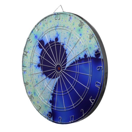 Dotty Mandelbrot Dartboard Dartbord (Voorkant Rechts)