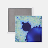 Dotty Mandelbrot Magnet (Voorkant / Achterkant)
