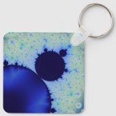 Dotty Mandelbrot Sleutelhanger (Achterkant)