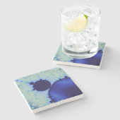 Dotty Mandelbrot Stone Onderzetter (Zijkant)