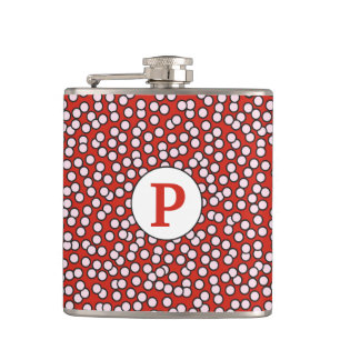 Dotty Monogram Patroon Heupfles