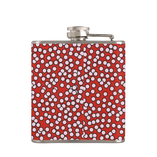 Dotty Monogram Patroon Heupfles (Achterkant)