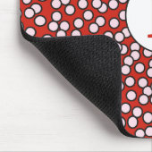 Dotty Monogram Patroon Muismat (Hoek)