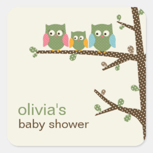 Dotty Owners Favor Stickers of Gift Label Stickers