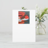 Dotty Robin Plat Menu Kaart (Staand voorkant)